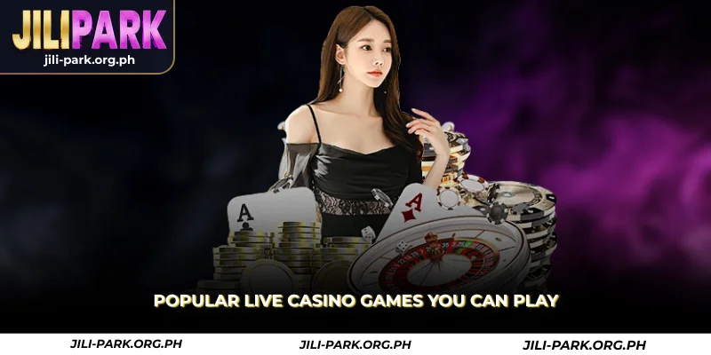 popular live casino games you can play